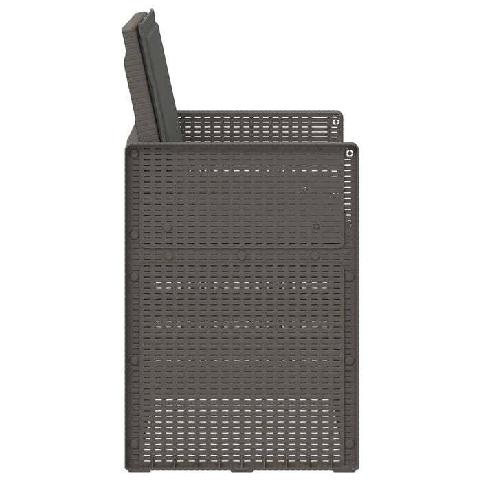 Scaune de Dining pentru Grădină 2 pcs Gri deschis și antracit - WALTI WALTI
