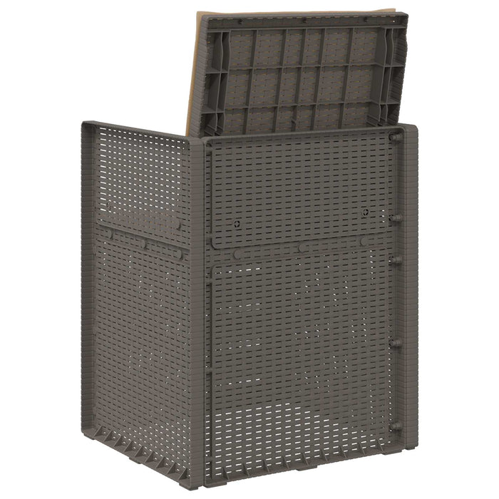 Scaune de Dining pentru Grădină 2 pcs Gri deschis și Gri taupe - WALTI WALTI