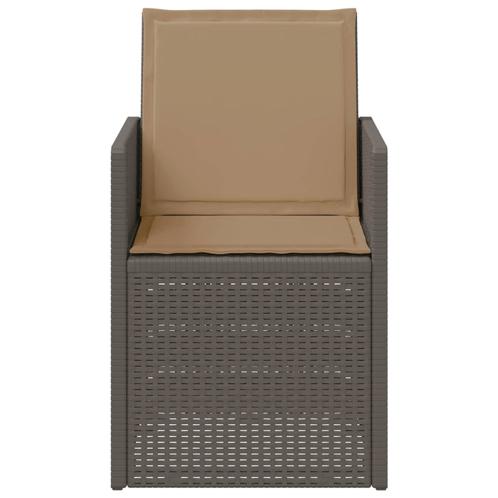 Scaune de Dining pentru Grădină 2 pcs Gri deschis și Gri taupe - WALTI WALTI