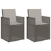 Scaune de Dining pentru Grădină 2 pcs Gri deschis PP - WALTI WALTI