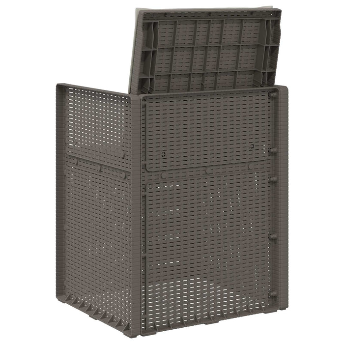 Scaune de Dining pentru Grădină 2 pcs Gri deschis PP - WALTI WALTI