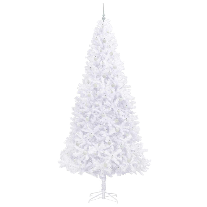 Brad de Crăciun artificial cu 300 LED Alb 300 cm PVC și Oțel WALTI