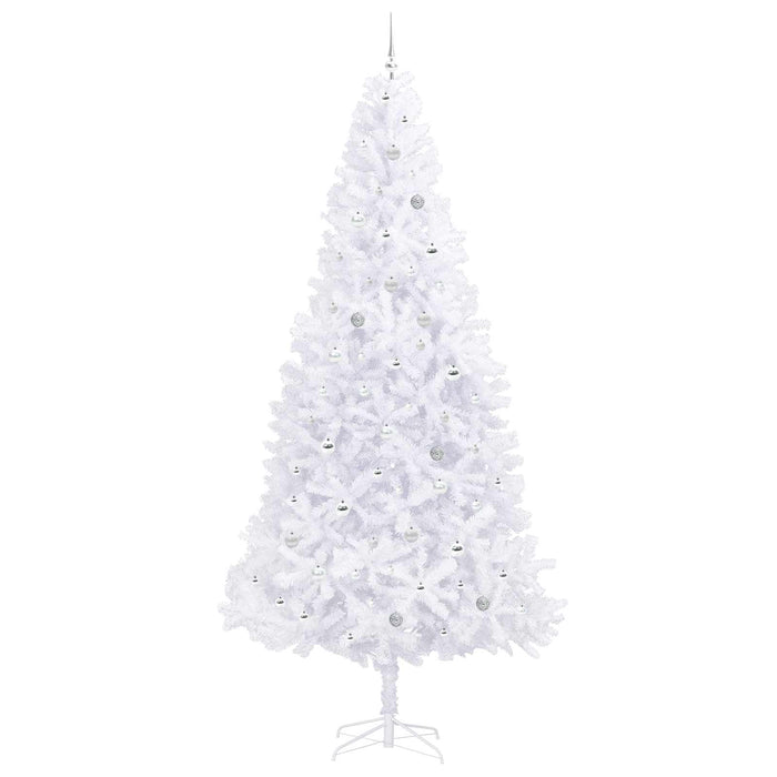 Brad de Crăciun artificial cu 300 LED Alb 300 cm PVC și Oțel WALTI