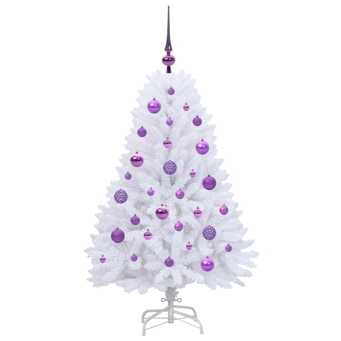 Brad de Crăciun artificial cu ramuri articulare Alb 120 cm - WALTI WALTI
