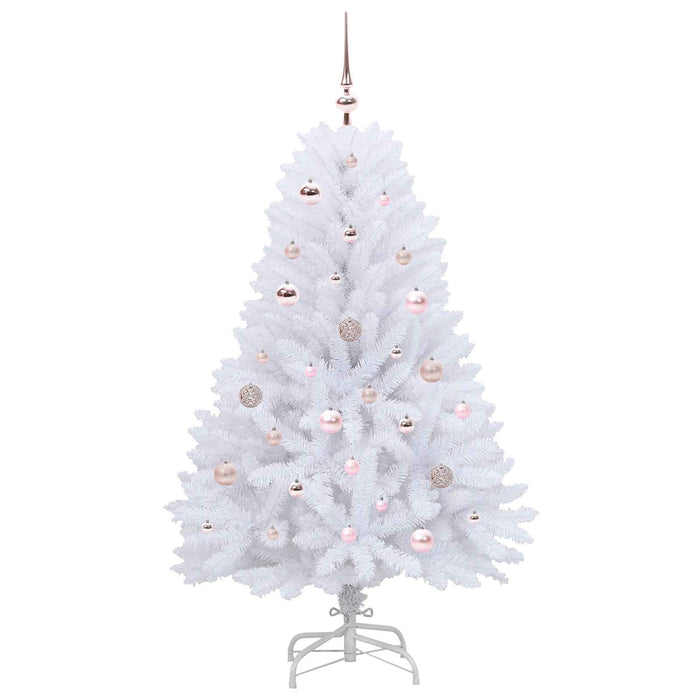 Brad de Crăciun artificial cu ramuri articulare Alb 150 cm - WALTI WALTI