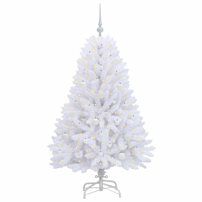 Brad de Crăciun artificial cu ramuri articulare Alb 150 cm - WALTI WALTI
