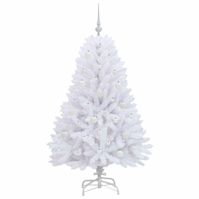 Brad de Crăciun artificial cu ramuri articulare Alb 150 cm - WALTI WALTI
