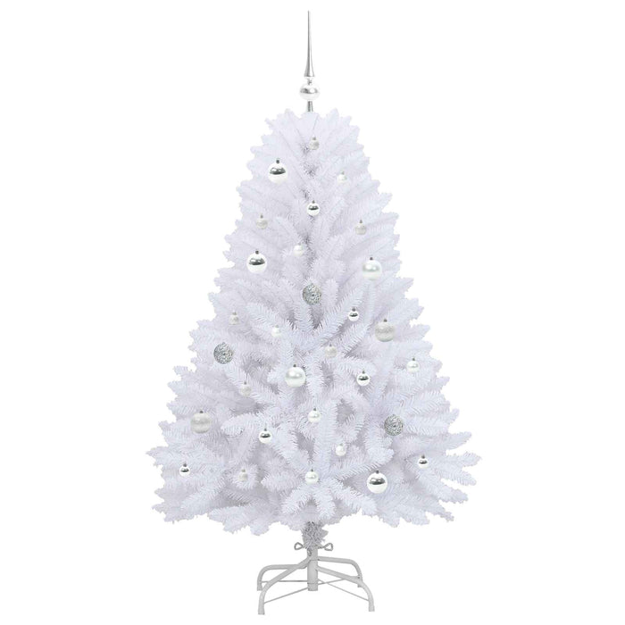 Brad de Crăciun artificial cu ramuri articulare Alb 150 cm - WALTI WALTI