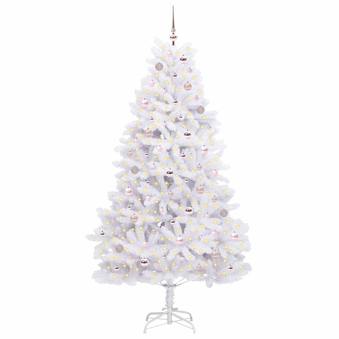 Brad de Crăciun artificial cu ramuri articulare Alb 210 cm - WALTI WALTI