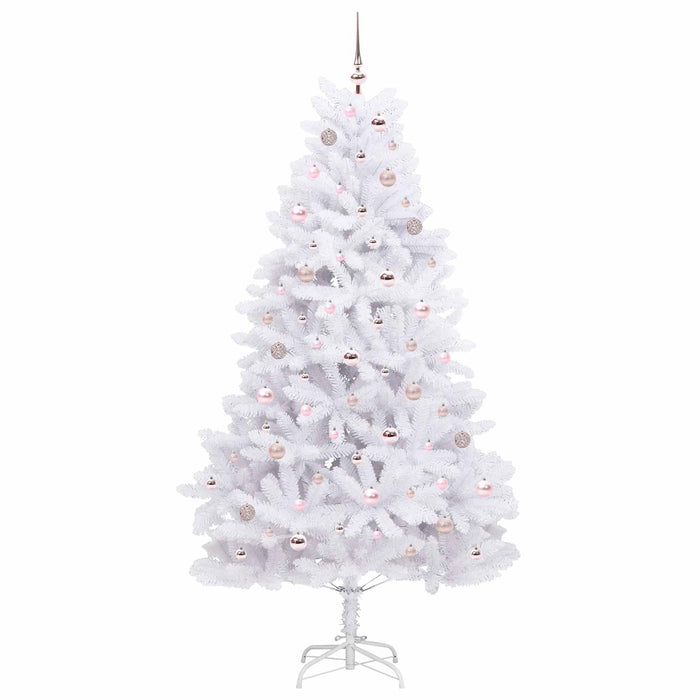 Brad de Crăciun artificial cu ramuri articulare Alb 210 cm - WALTI WALTI