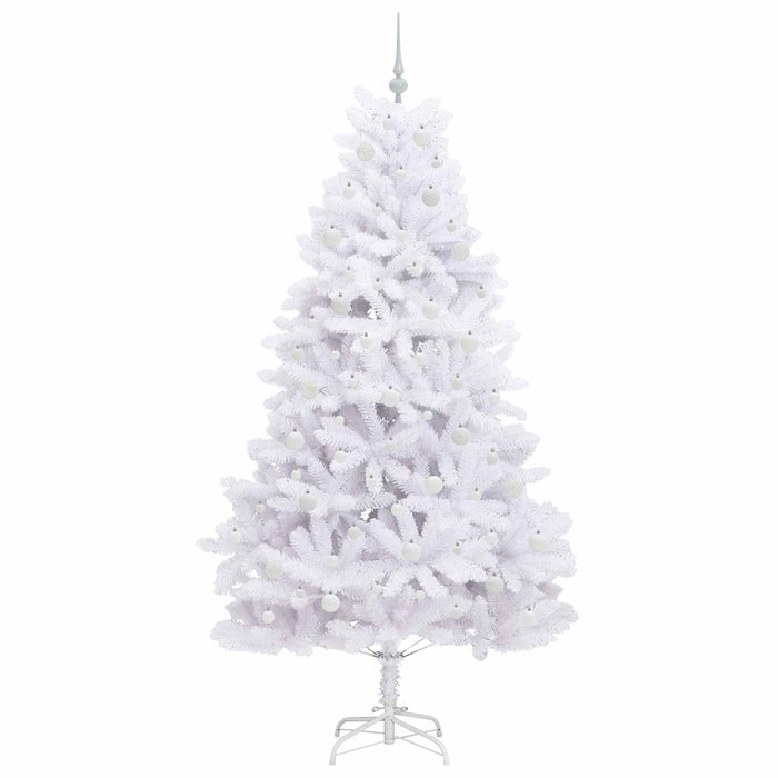 Brad de Crăciun artificial cu ramuri articulare Alb 210 cm - WALTI WALTI
