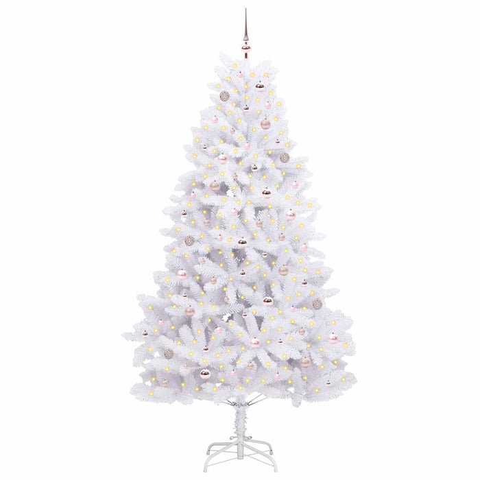 Brad de Crăciun artificial cu ramuri articulare Alb 240 cm - WALTI WALTI