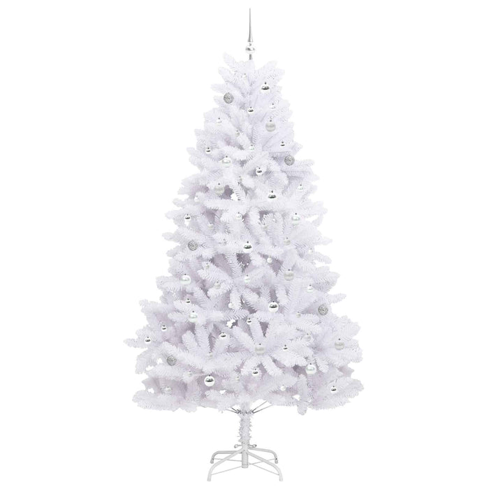 Brad de Crăciun artificial cu ramuri articulare Alb 240 cm - WALTI WALTI