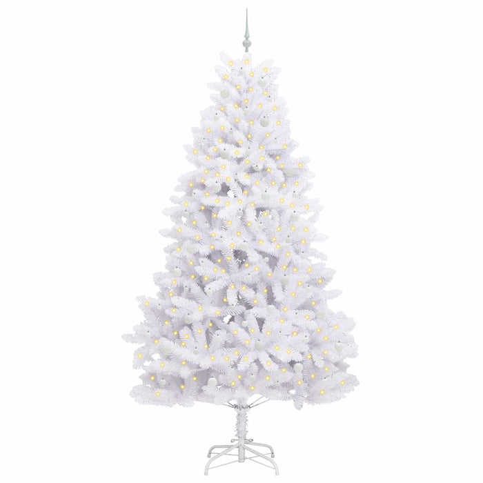 Brad de Crăciun artificial cu ramuri articulare Alb 270 cm - WALTI WALTI