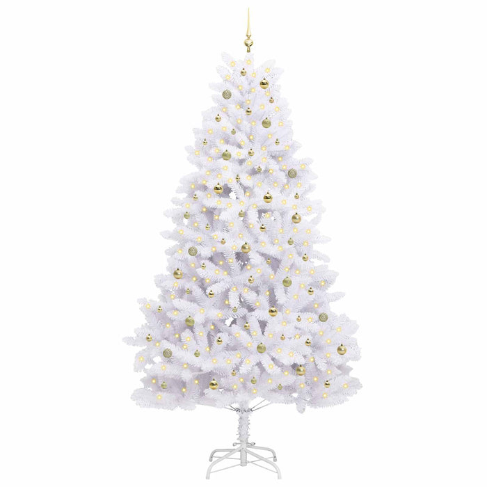 Brad de Crăciun artificial cu ramuri articulare Alb 270 cm - WALTI WALTI