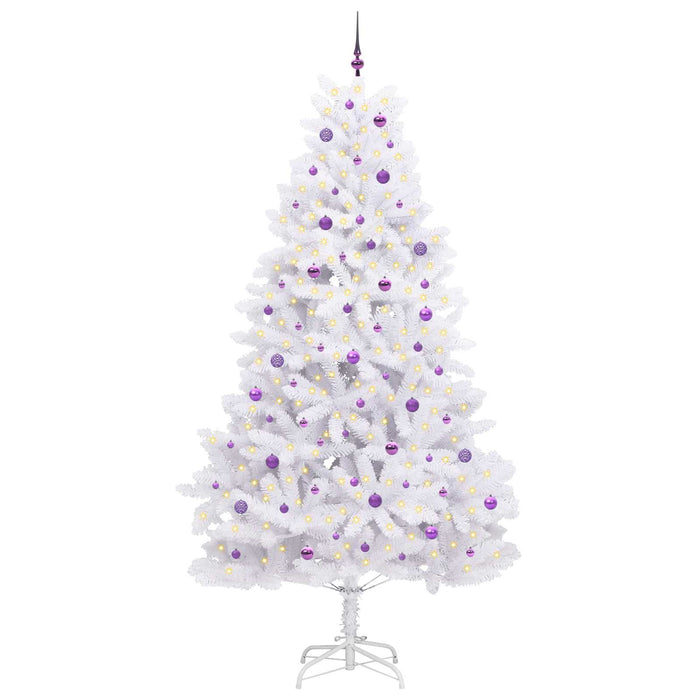 Brad de Crăciun artificial cu ramuri articulare Alb 270 cm - WALTI WALTI