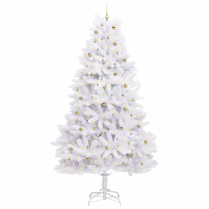 Brad de Crăciun artificial cu ramuri articulare Alb 300 cm - WALTI WALTI