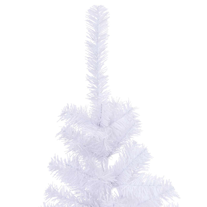 Brad de Crăciun artificial cu 150 LED Alb 150 cm PVC și Oțel - WALTI WALTI