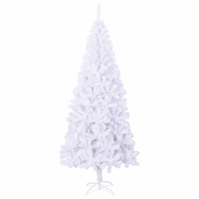 Brad de Crăciun artificial cu 300 LED Alb 210 cm PVC și Oțel - WALTI WALTI