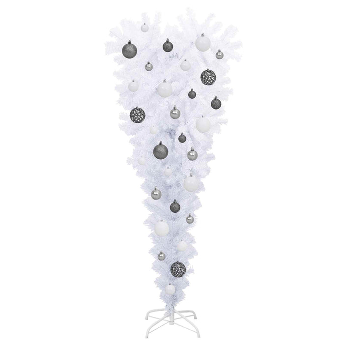Brad de Crăciun artificial cu 150 LED Alb 120 cm PVC și Oțel - WALTI WALTI