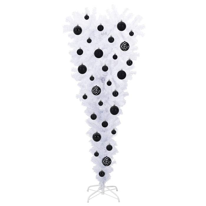 Brad de Crăciun artificial cu 150 LED Alb 120 cm PVC și Oțel WALTI