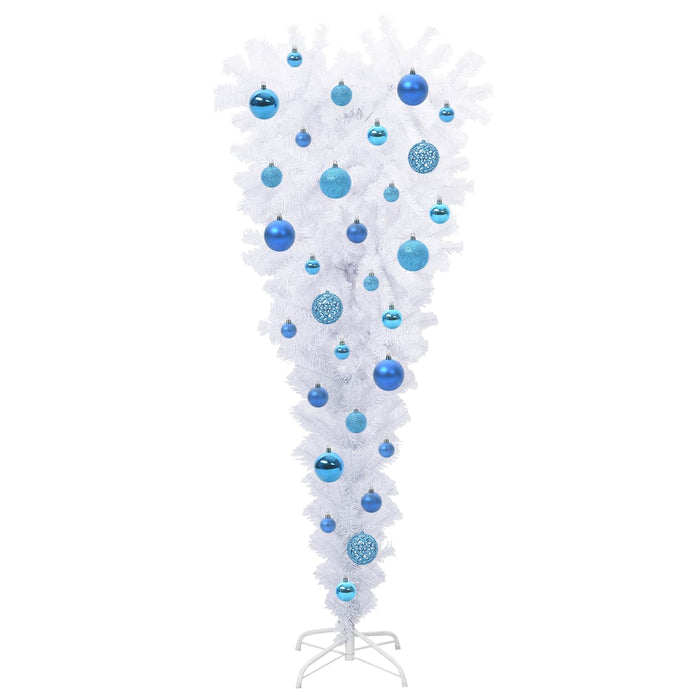 Brad de Crăciun artificial cu 150 LED Alb 120 cm PVC și Oțel WALTI