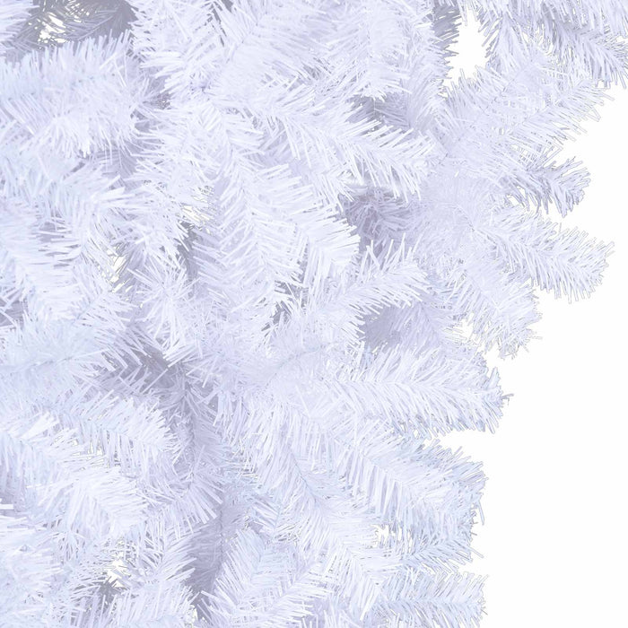 Brad de Crăciun artificial cu 300 LED Alb 240 cm PVC și Oțel WALTI