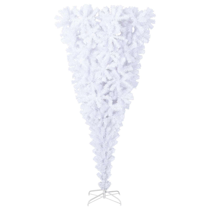Brad de Crăciun artificial cu 300 LED Alb 240 cm PVC și Oțel WALTI