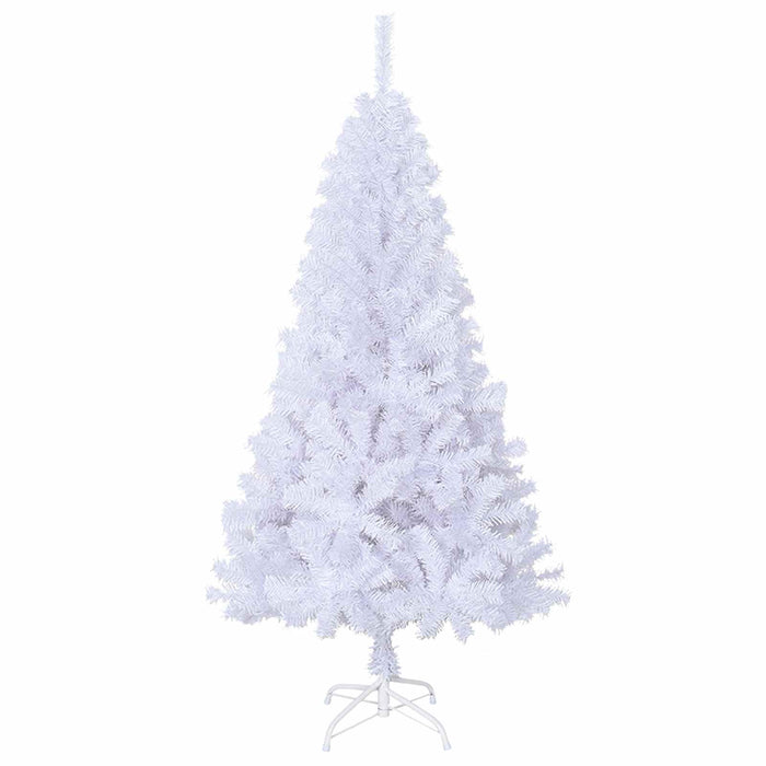 Brad de Crăciun artificial cu 150 LED Alb 150 cm PVC și Oțel - WALTI WALTI