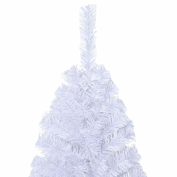 Brad de Crăciun artificial cu 300 LED Alb 180 cm PVC și Oțel WALTI