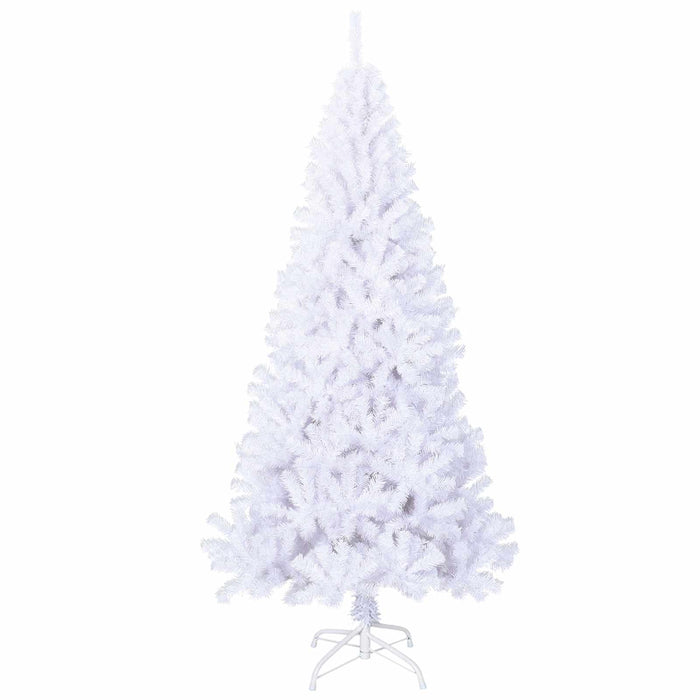 Brad de Crăciun artificial cu 300 LED Alb 180 cm PVC și Oțel WALTI
