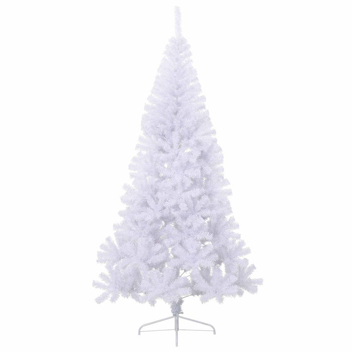 Brad de Crăciun artificial cu 300 LED Alb 240 cm PVC și Oțel - WALTI WALTI