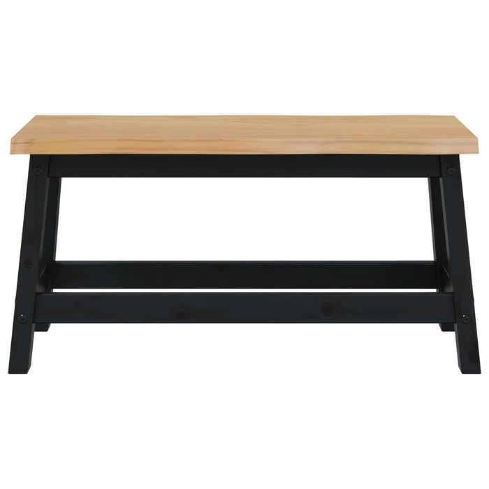 Bancă de Dining EKAI Negru 91,5 x 29 x 45,5 cm WALTI