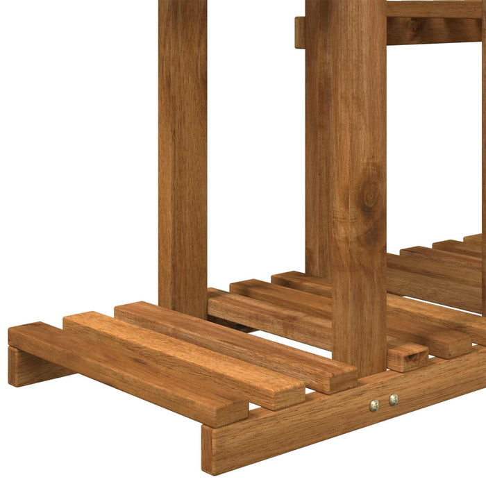 Suport pentru plante natural 123 x 25 x 114,5 cm WALTI