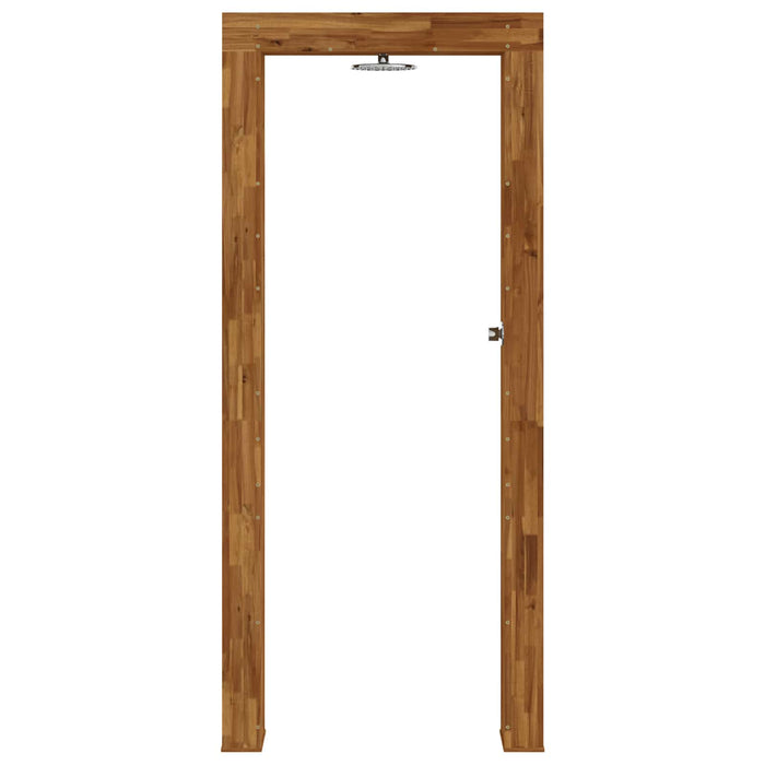 Duș exterior 226 cm Lemn masiv de acacia și oțel inoxidabil WALTI