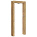 Duș exterior 226 cm Lemn masiv de acacia și oțel inoxidabil Alb - WALTI WALTI