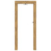 Duș exterior 226 cm Lemn masiv de acacia și oțel inoxidabil Alb - WALTI WALTI