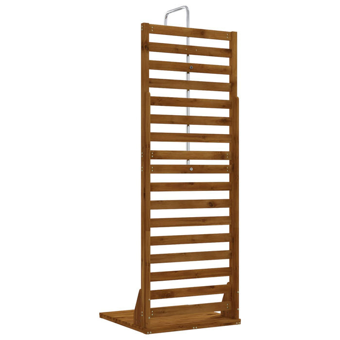 Duș exterior 205,5 cm Lemn masiv de acacia și oțel inoxidabil WALTI
