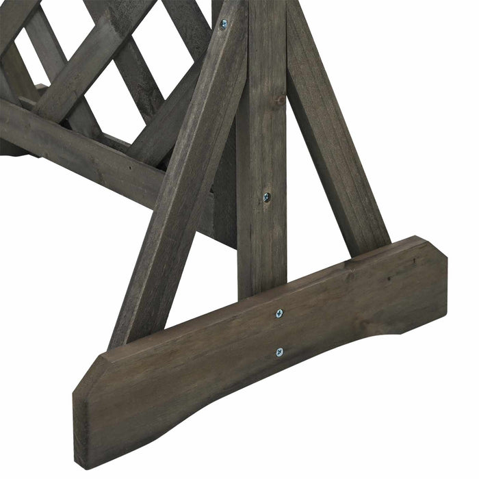 Grădină verticală trellis Gri 48 x 30 x 70,5 cm WALTI