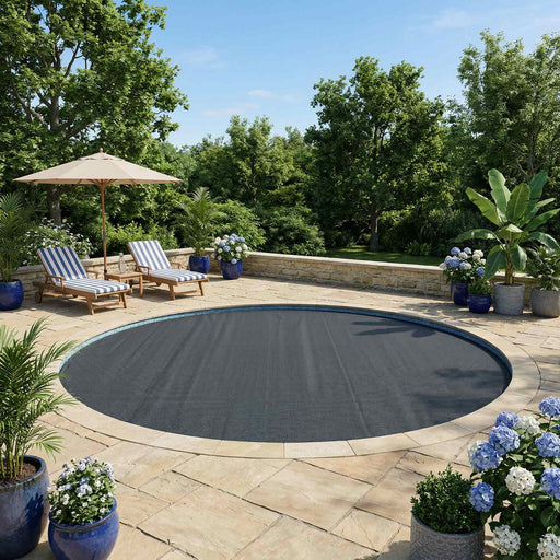 Umplutură Cover Piscină Calitate Superioară Negru PE - WALTI WALTI