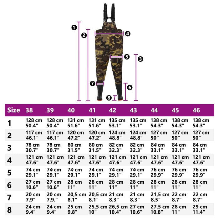 Cizme de pescuit cu bot Polyester cu un strat de PVC - WALTI WALTI