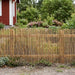 Gard de Grădină Carbonizat 600 x 100 cm Stuf - WALTI WALTI