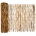 Gard de Grădină Carbonizat 600 x 90 cm Stuf - WALTI WALTI