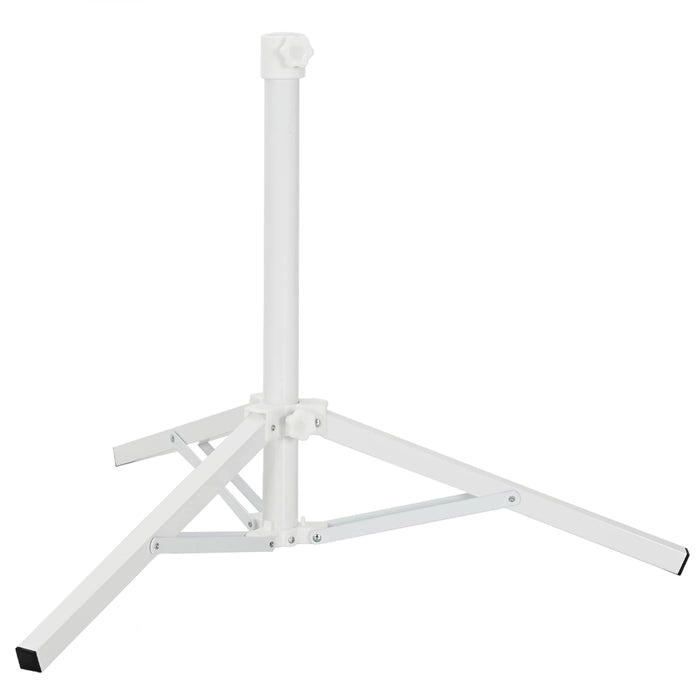 Trepied pentru Parasol Alb Oțel for 25-32 mm Pole WALTI