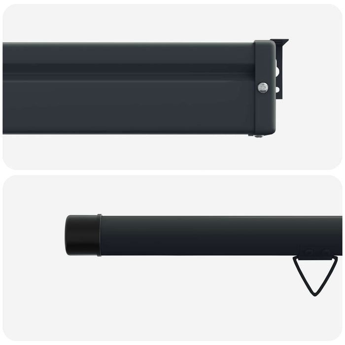 Awning lateral pentru balcon 100% poliester, fier, oțel WALTI