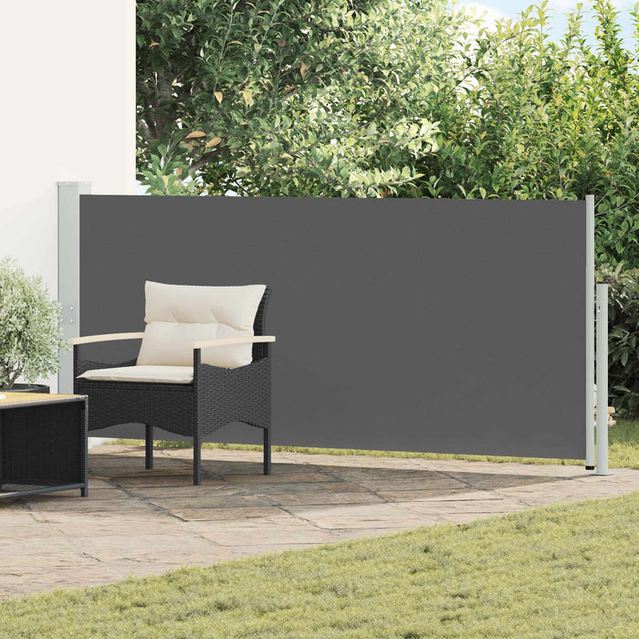 Jaluzea laterală retractabilă Antracit 300 x 120 cm Poliester WALTI