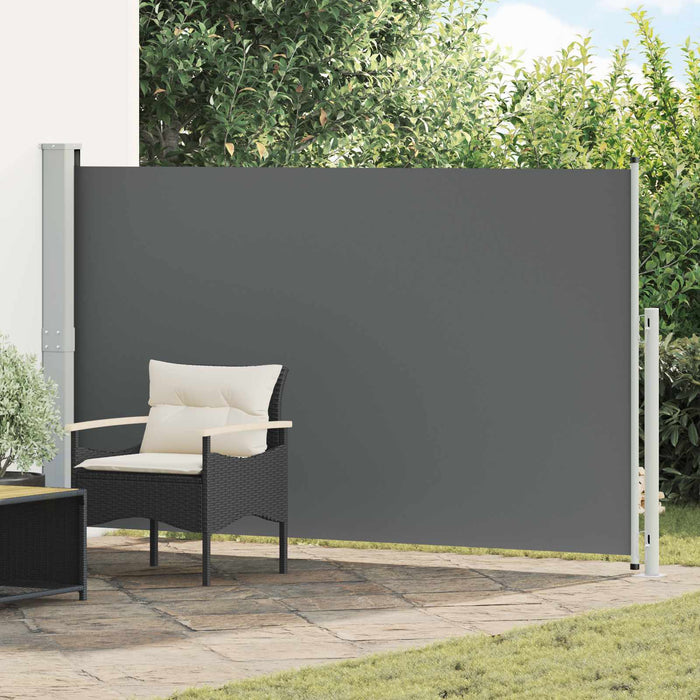 Jaluzea laterală retractabilă Antracit 300 x 180 cm Poliester WALTI