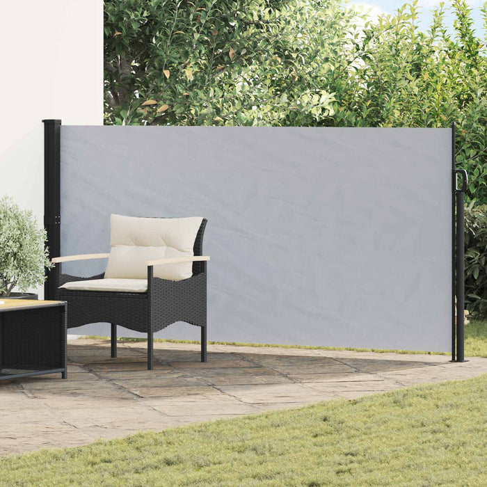 Jaluzea laterală retractabilă Gri 300 x 160 cm Poliester WALTI