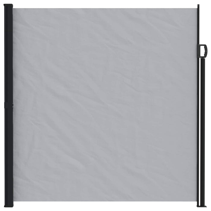 Jaluzea laterală retractabilă Gri 500 x 220 cm Poliester WALTI