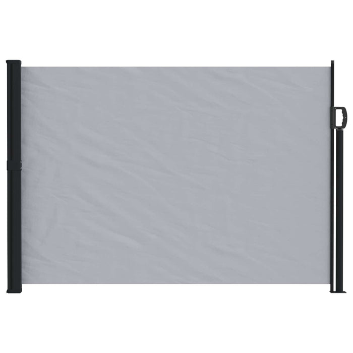 Jaluzea laterală retractabilă Gri 600 x 140 cm Poliester WALTI